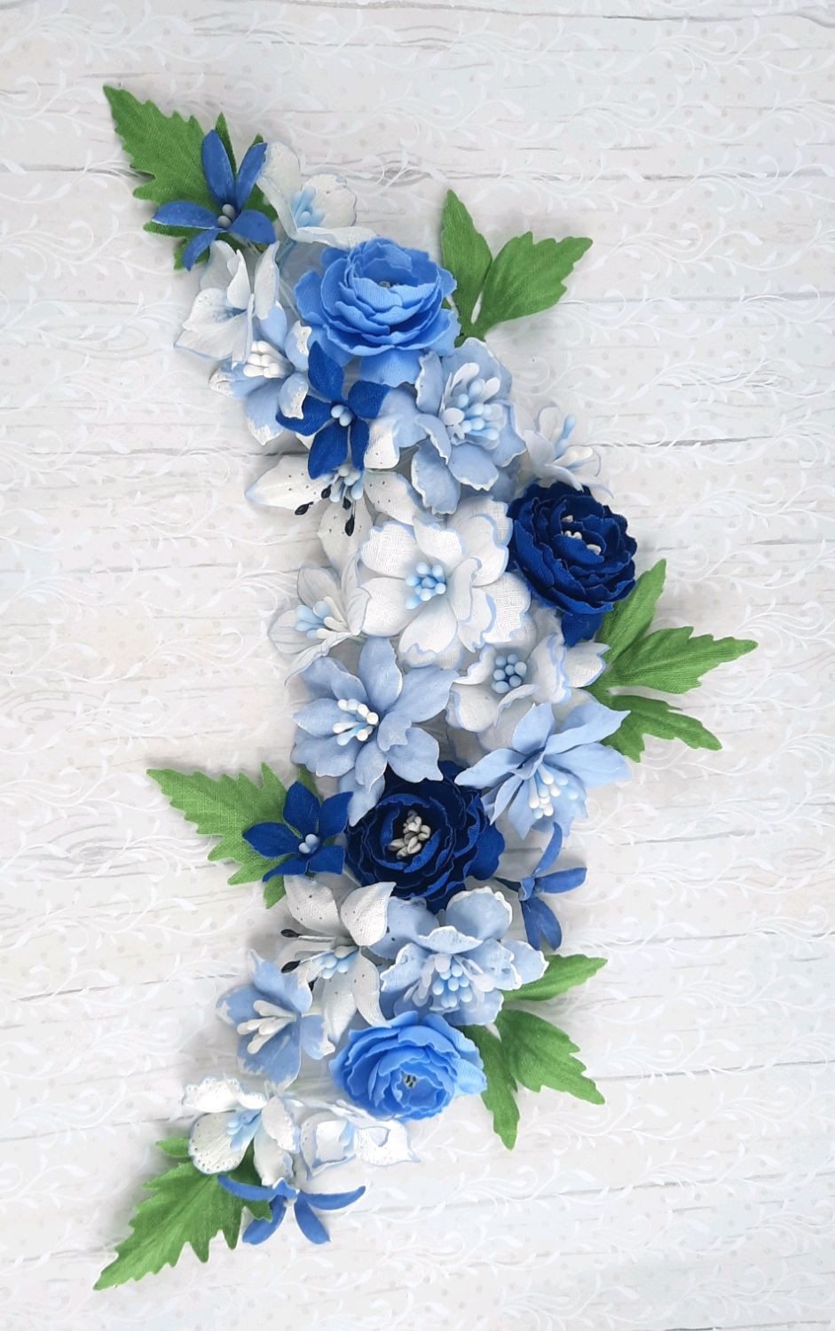 Набор цветов из ткани для скрапбукинга и рукоделия купить в интернет ...