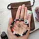 Bracelet talisman and amulet 'Aquarius. Personal Universe', Bead bracelet, Bryansk,  Фото №1