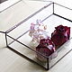 Box of glass. Box for photos. Glass casket. Box. Glass Flowers. My Livemaster. Фото №4