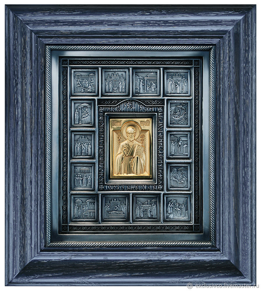 ИКОНА ЖИТИЕ СВЯТИТЕЛЯ НИКОЛАЯ ЧУДОТВОРЦА в интернет-магазине на Ярмарке ...