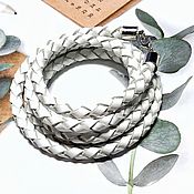 Украшения handmade. Livemaster - original item Bracelet braided: Braided multi-row bracelet. Handmade.