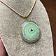 Order Bright pendant with solar quartz, gilding. marusy-1 (Marusy-1). Livemaster. . Vintage pendants Фото №3