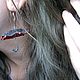 Оригинальные серьги Осенний рок. Серьги-продевки. -tryn-trava-. Ярмарка Мастеров.  Фото №7