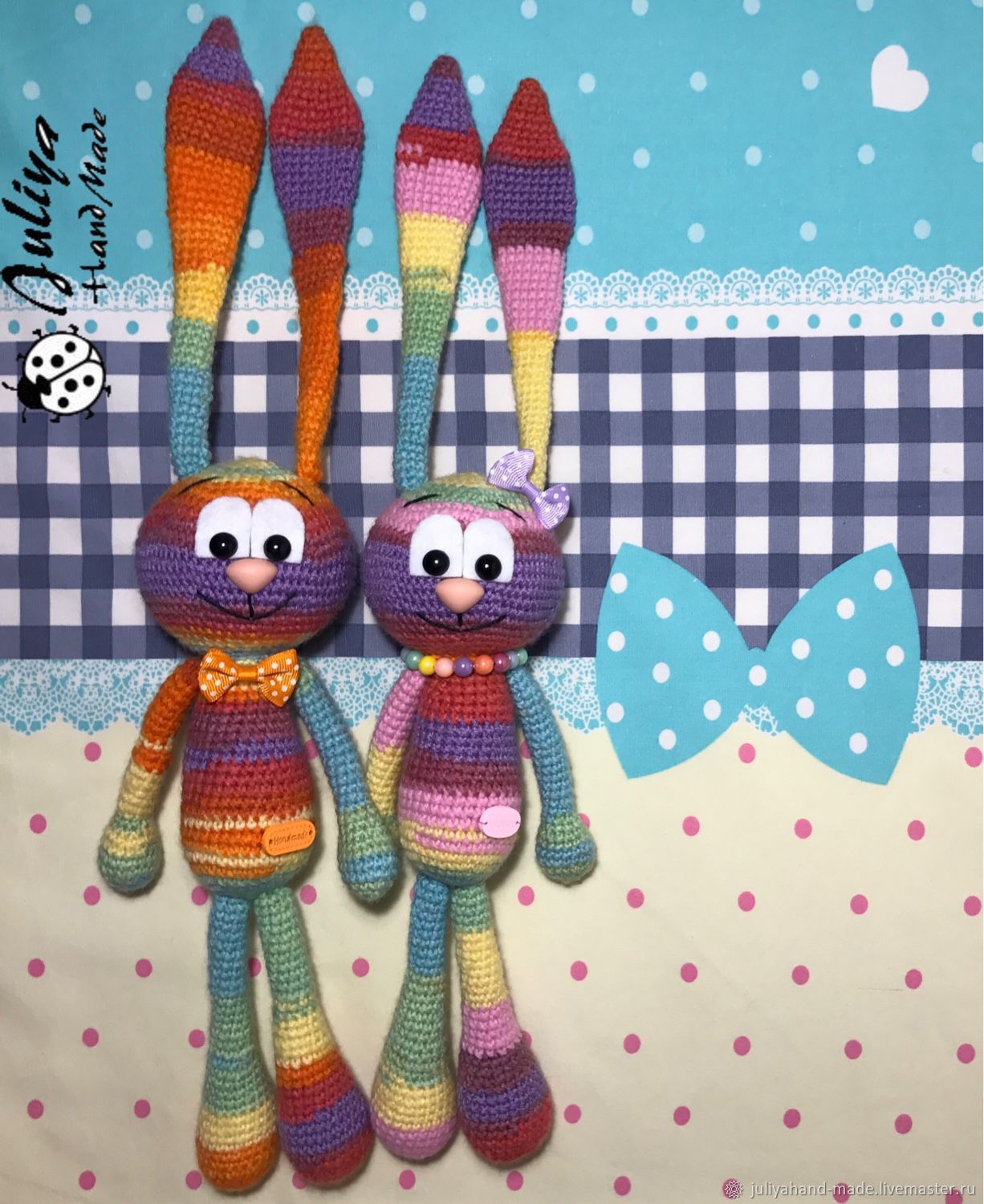 Радужные зайчики в интернет-магазине на Ярмарке Мастеров | Мягкие ...