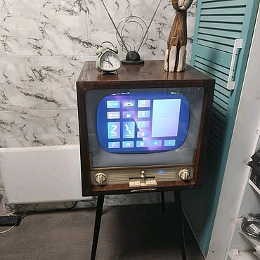 Винтаж ручной работы. Ярмарка Мастеров - ручная работа Ретро телевизор. Смарт.. Handmade.