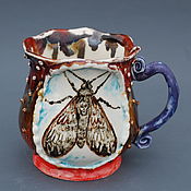 Посуда handmade. Livemaster - original item Mugs and cups: Hyles. Handmade.