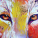 Lion oil painting Zodiac Gift to a man. Pictures. Svetlana Samsonova. My Livemaster. Фото №5