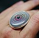 Ring Forticom 'Hypnosis', silver 925. Rings. EdGems jewerly. My Livemaster. Фото №4