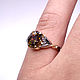 Золотое кольцо с камнем: 2.84 ct. Сфен Титанит. Мадагаскар. Кольца. Зов Камня - магазин украшений. Ярмарка Мастеров.  Фото №5