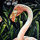 Oil painting Pair of pink flamingos 100h130 cm. Pictures. Ivlieva Irina Art. Online shopping on My Livemaster.  Фото №2