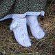 Down socks 'Autumn leaves' women's shortened. Socks. Down shop (TeploPuha34). My Livemaster. Фото №5