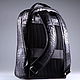 Crocodile Genuine Leather Backpack IMA0598B2. Men\\\'s backpack. CrocShop. Online shopping on My Livemaster.  Фото №2