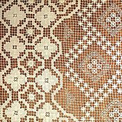 Для дома и интерьера handmade. Livemaster - original item TABLECLOTHS: Round Lace tablecloth. Italy. Handmade.
