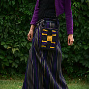 Одежда handmade. Livemaster - original item Jacquard skirt «Lykke». Handmade.