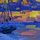 Painting: sunset on the sea. Pictures. Natalia Novozhilova. Online shopping on My Livemaster.  Фото №2