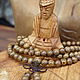 Buddhist rosary Mala from wenge on 108 grains 6 mm. Rosary. merlin-hat (Merlin-hat). My Livemaster. Фото №4
