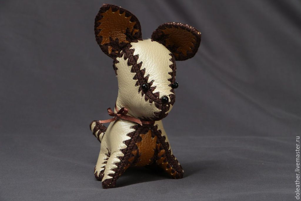 Мягкая игрушка из кожи "Чихуа-хуа" в интернет-магазине на Ярмарке ...