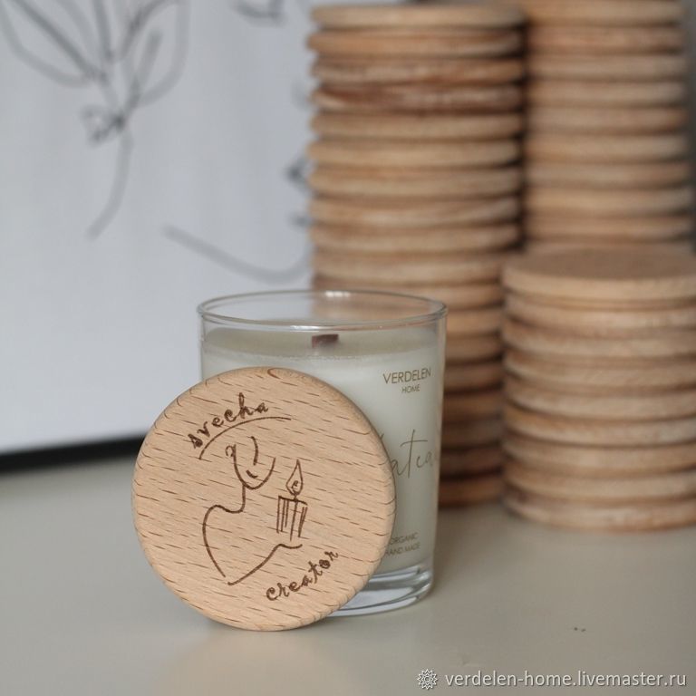 Крышки для свечей в интернет-магазине Ярмарка Мастеров по цене 80 ...