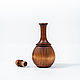 Wooden decanter made of Siberian cedar GR2. Shot Glasses. ART OF SIBERIA. My Livemaster. Фото №5