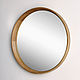 Круглое зеркало в ванную Helga, зеркало в дубовой раме 60, Зеркала, Санкт-Петербург,  Фото №1