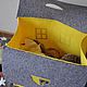 Сумка-дом для игрушек. Элементы интерьера. ColormaniaDecor (COLORMANIA). Ярмарка Мастеров.  Фото №4