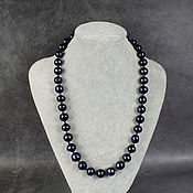 Работы для детей, handmade. Livemaster - original item Natural Black Pearl Beads. Handmade.