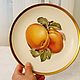 Винтаж: Hutschenreuther тарелка фрукты, фарфор, Германия 10. Тарелки винтажные. Vintage Boutique. Интернет-магазин Ярмарка Мастеров.  Фото №2
