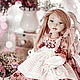 Doll Nadia. Author's textile doll collectible. Boudoir doll. AlbinaDolls. Online shopping on My Livemaster.  Фото №2
