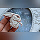 Brooch-pin: ' Knowing the secret paths '. Brooches. House Of The Moon Dew. My Livemaster. Фото №5