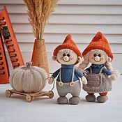 Для дома и интерьера handmade. Livemaster - original item Toys: Gnomes-gardeners. Handmade.