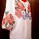 Order Women's embroidered blouse 'Vasilisa' ZHR3-221. babushkin-komod. Livemaster. . Blouses Фото №3