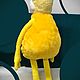 Toy, mr. oizo / мягкая игрушка Эрик мистер Ойзо (Flat Beat). Мягкие игрушки. Галина Додонова. Ярмарка Мастеров.  Фото №4