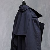 Мужская одежда handmade. Livemaster - original item Men`s trench coat, with a yoke, cotton. Handmade.