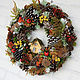 Christmas wreath 'Positive', Wreaths, Kazan,  Фото №1