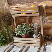 Кантри стиль в интерьере,деревянный короб для кухни