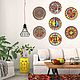 'Mexican monkeys ' decorative plate on the wall. Decorative plates. Art by Tanya Shest. My Livemaster. Фото №6