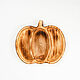 Order Wooden cedar menagerie for serving 'pumpkin'. MG104. ART OF SIBERIA. Livemaster. . Scissors Фото №3