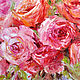  A bouquet of roses. Oil. Pictures. Artist Mariya Kozlova. My Livemaster. Фото №4