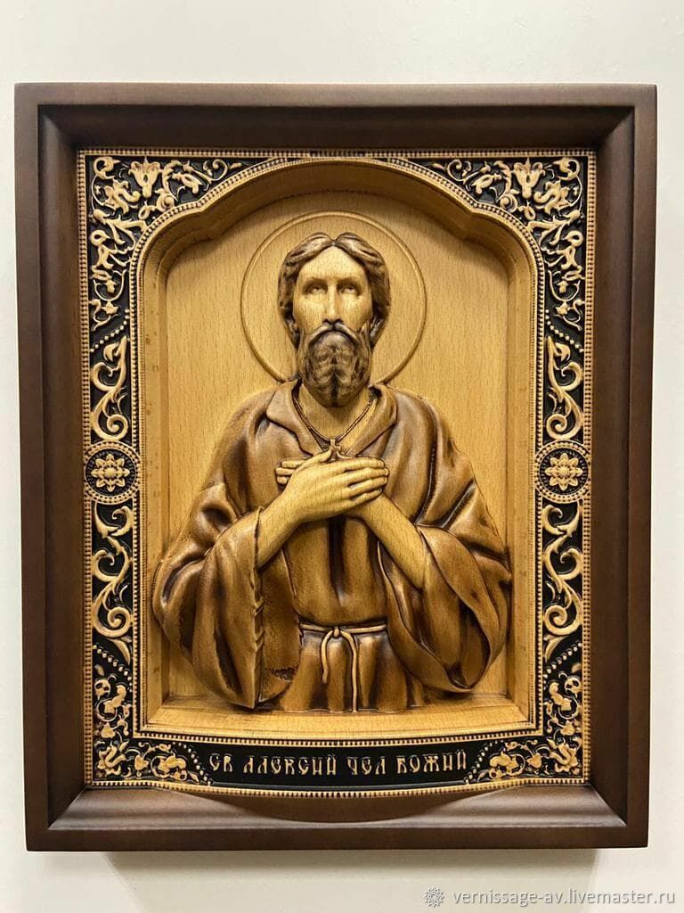 Икона преподобный Алексий человек Божий купить в интернет-магазине ...