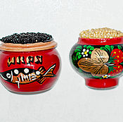 Сувениры и подарки handmade. Livemaster - original item Caviar, pot magnet. Handmade.