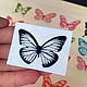 La mariposa transparente. Color de la mezcla, 18 piezas. Interior elements. Oksana. Интернет-магазин Ярмарка Мастеров.  Фото №2