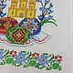 Easter napkin 'Church bells' Towel Easter. Swipe. Modern and vintage embroidery. My Livemaster. Фото №5
