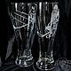 Hockey players. A couple of beer glasses. Wine Glasses. ArtGraving. Online shopping on My Livemaster.  Фото №2