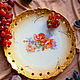 Antique porcelain dishes plates blush ivory Austria, Dish, Nizhny Novgorod,  Фото №1