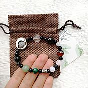 Украшения handmade. Livemaster - original item Gifts for March 8: A talisman bracelet for taurus. Handmade.