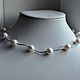 Ornament of pearls. Necklace. Olga Lado. My Livemaster. Фото №4