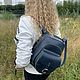 Womens leather backpack. Backpacks. Lyurom Studio. My Livemaster. Фото №6