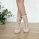 Полусапожки летние "Диана". High Boots. KnittedBoots. Online shopping on My Livemaster.  Фото №2