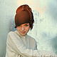 Шляпа женская валяная "Воздух упруг", Шляпы, Химки,  Фото №1