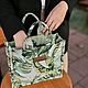 Сумка-тоут из гобелена монстера, Сумка-тоут, Смоленск,  Фото №1